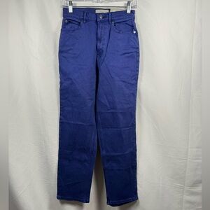 Everlane The Way High Straight Denim Hi-rise Jeans Blue 25T